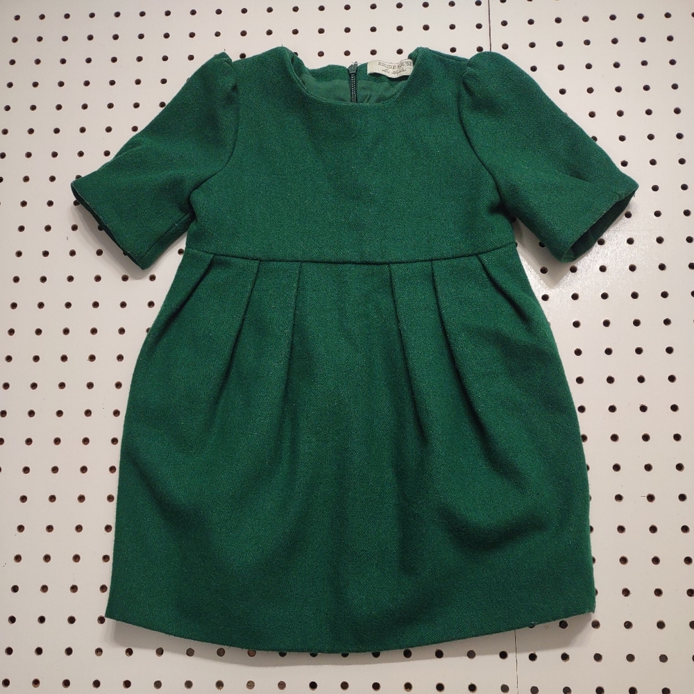 Richie House Wool Blend Dress, Girls 4